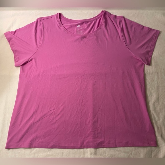 All In Motion Crewneck Tee Size XXL Purple - Picture 5 of 11